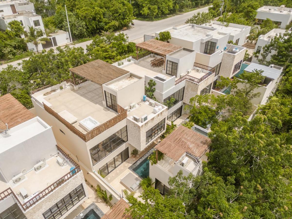 Вилла New Aura Jungle Getaway Тулум Экстерьер фото
