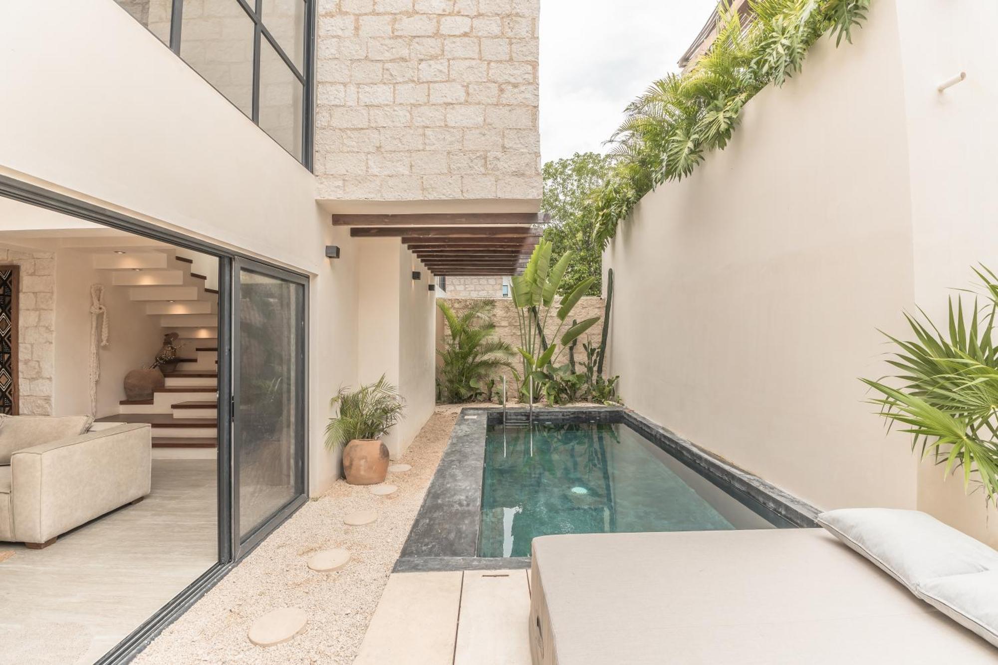 Вилла New Aura Jungle Getaway Тулум Экстерьер фото